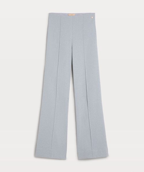 MIRELLE high rise wide leg pants with glitter