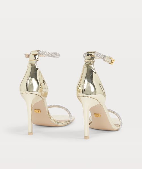 NEGIN heels met afneembare strik