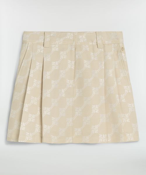 NENA Minirock mit Logo-Print