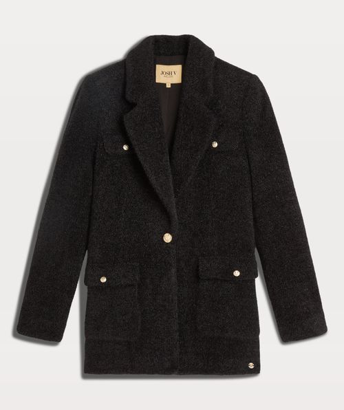 NEVADA blazer in fluffy kwaliteit