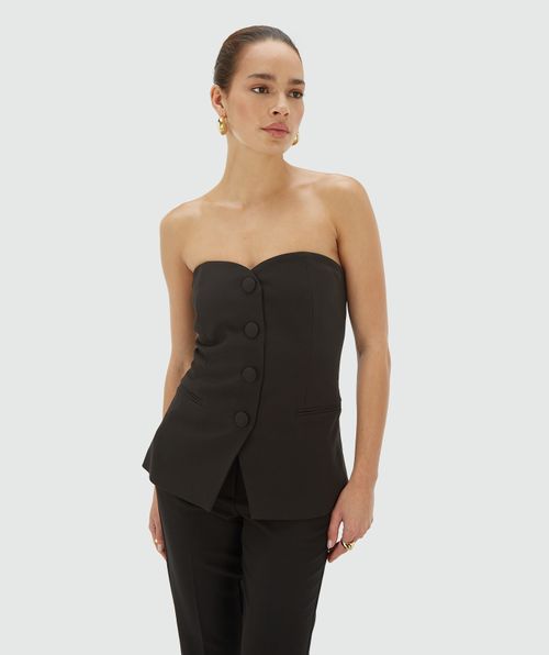 NIVA figurbetontes Bustier-Top