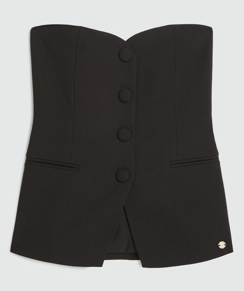 NIVA figurbetontes Bustier-Top