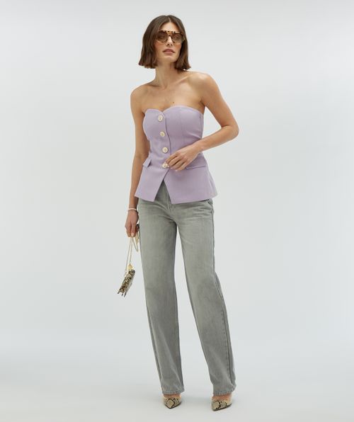 NIVA fitted bustier top
