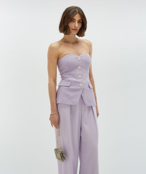 NIVA fitted bustier top