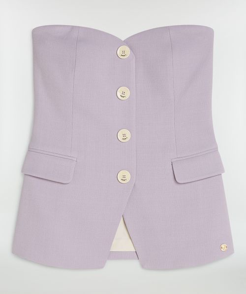 NIVA fitted bustier top