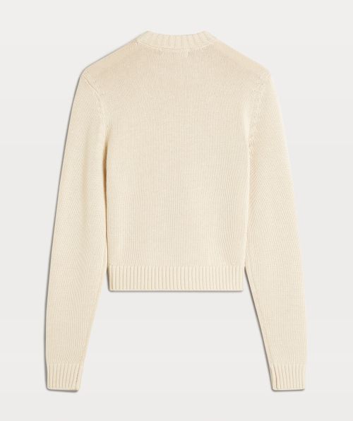 NOLLIE fitted cropped sweater