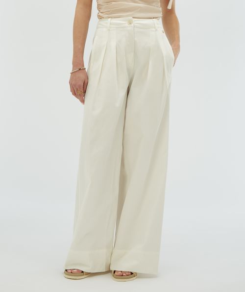 OLIVIA high waist wide leg trousers