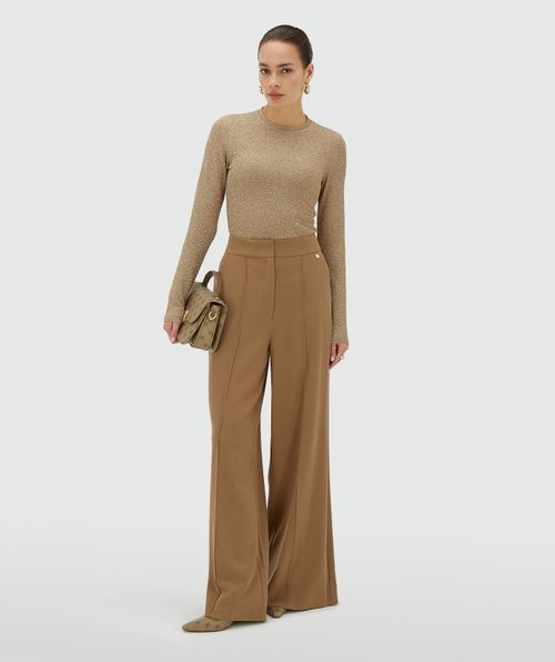 PALMER slim fit top with glitter