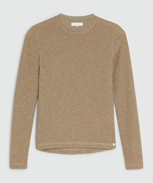 PALMER slim fit top with glitter