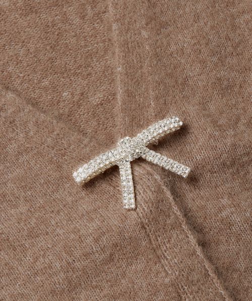 PARKER regular fit cardigan with bows