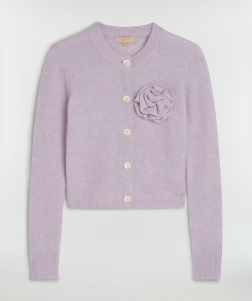 PATTY Slim Fit Cropped Strickjacke