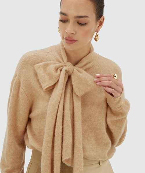 PEMMA regular fit trui met merinowol 