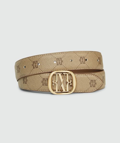 PERRI belt with logo print