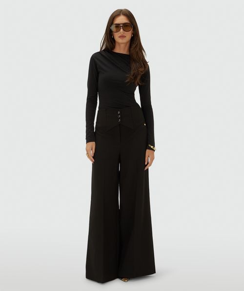 JV-PETRA high-rise wide-leg trousers
