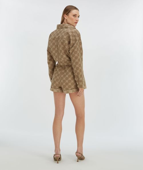 PIEN playsuit with logo print