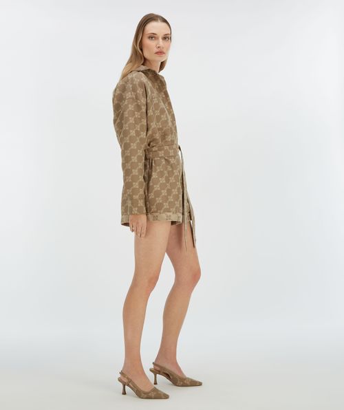 PIEN playsuit with logo print