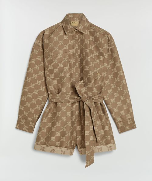PIEN playsuit with logo print