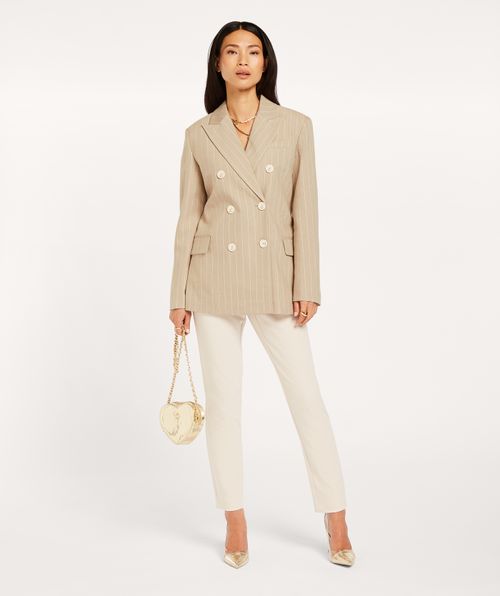 PLEUN Regular Fit Blazer mit Pinstripe