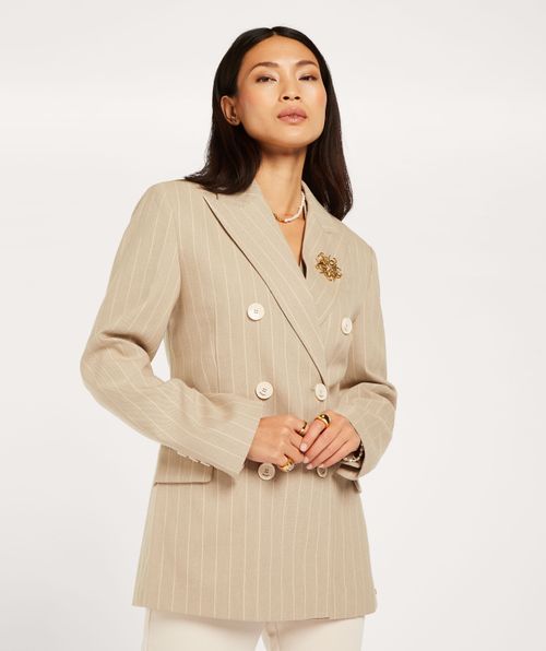 PLEUN Regular Fit Blazer mit Pinstripe