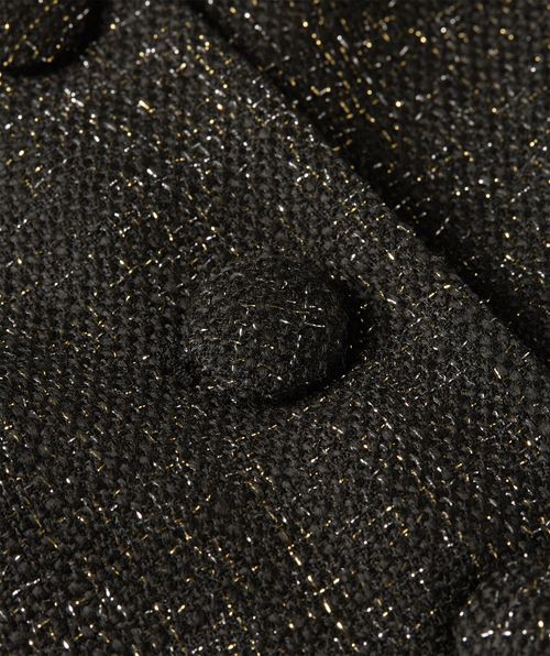 REMI Cropped-Blazer mit Lurex