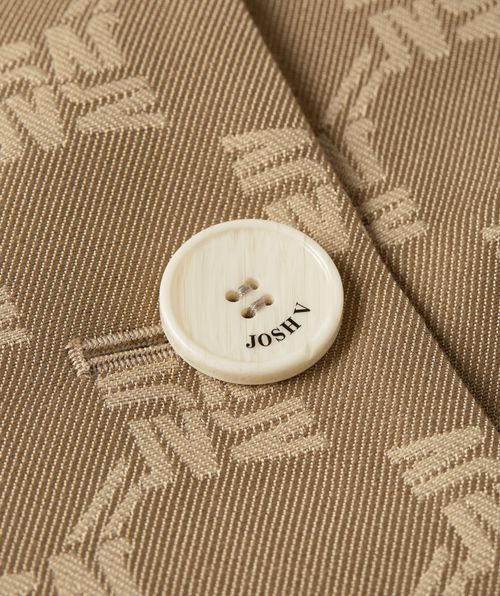 REMI kurzer Blazer mit Logoprint
