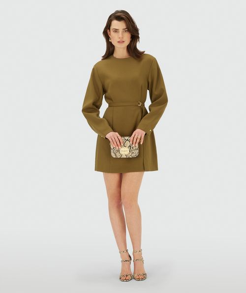 REVA Kleid mit Schulterpolstern