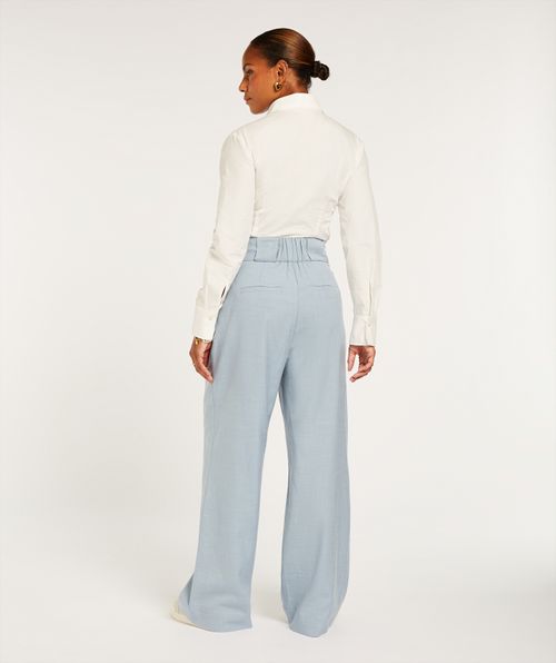 RIVKA high rise ultra wide leg pantalon