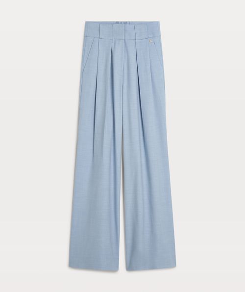 RIVKA high rise ultra wide leg trousers