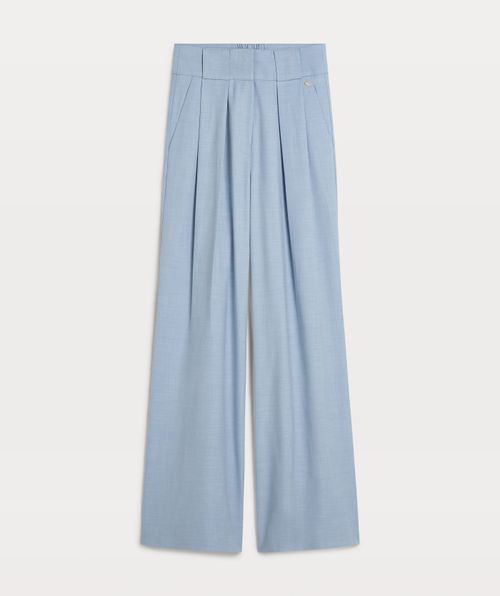 RIVKA high rise ultra wide leg trousers