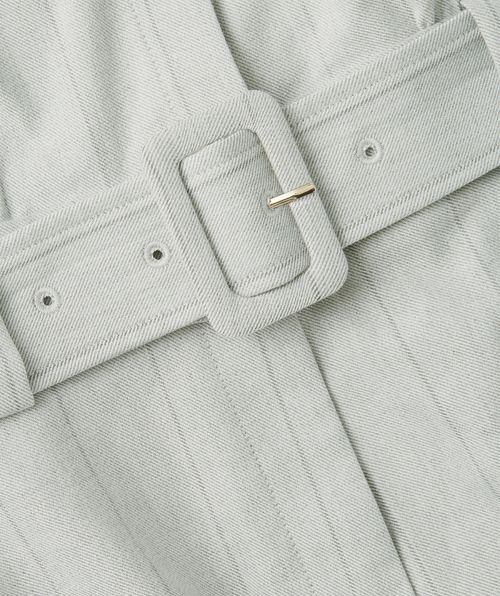 ROBIN oversized jumpsuit met krijtstreep