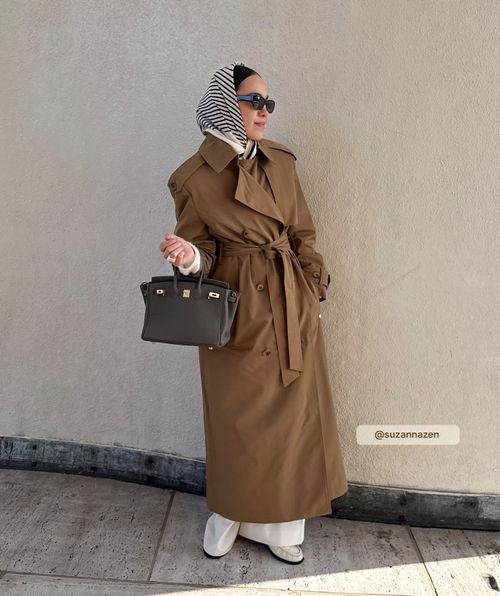 ROCCO oversized trench coat