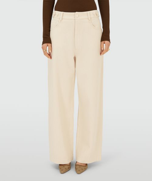 ROMAN mid-rise wide-leg jeans