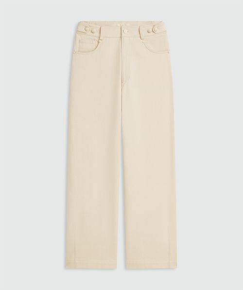 ROMAN mid-rise wide-leg jeans