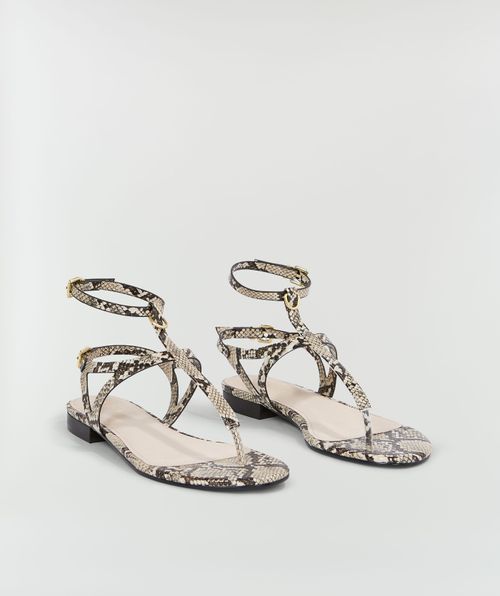 ROMIJN sandals with snake print