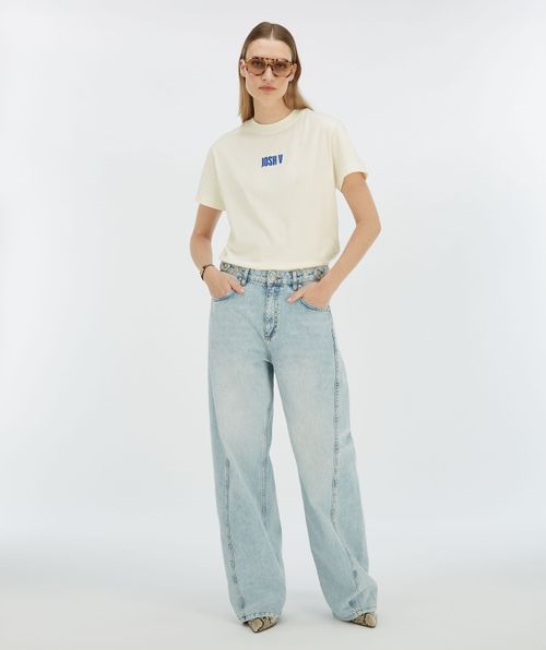 ROXY ICONIC oversized T-shirt met opdruk 