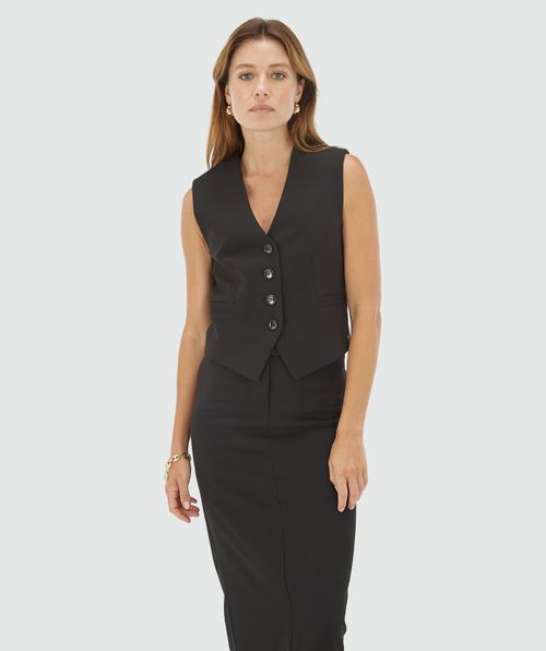 RUE fitted gilet