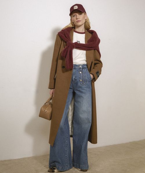 RUMO high waisted wide leg jeans