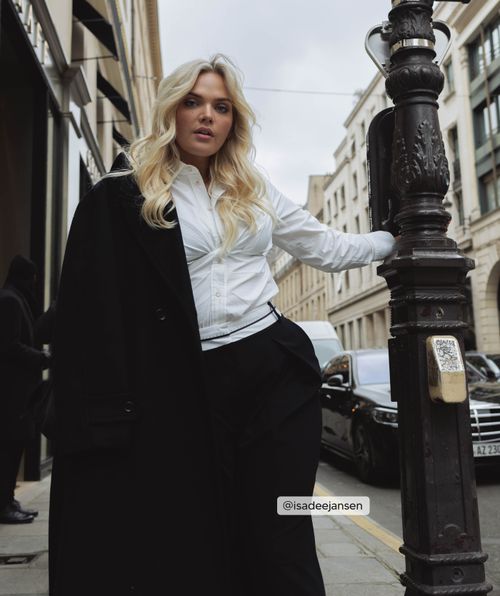 SACHA tailliertes Bluse mit Knüpdetail