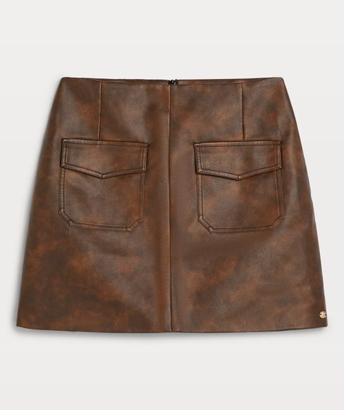 SEMMY high rise fitted mini skirt