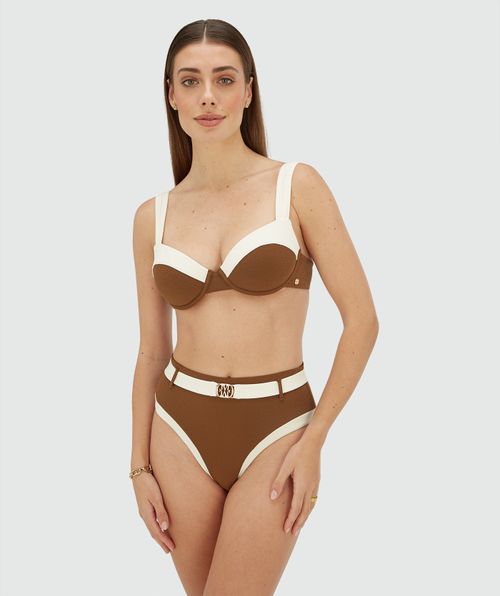 SOLANGE high-rise bikini bottoms