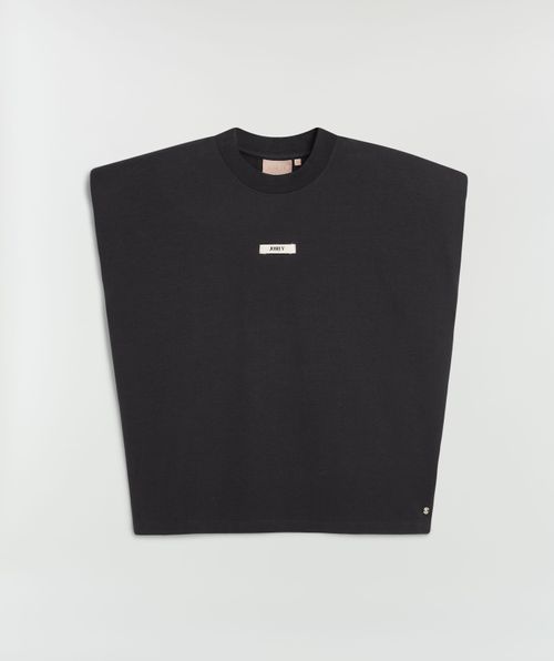 SUE T-shirt met schoudervulling