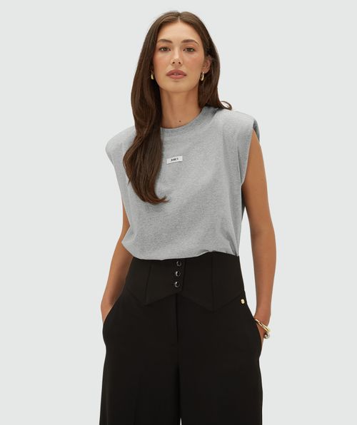 JV-SUE regular fit T-shirt with logo