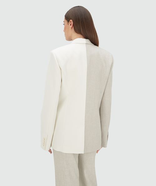 SUUS oversized two-tone blazer