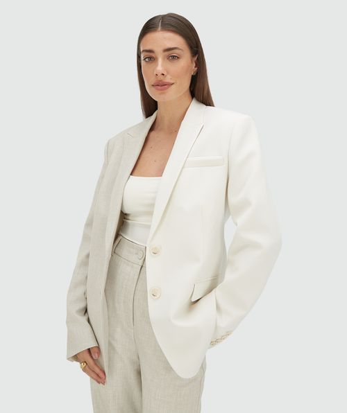 SUUS oversized two-tone blazer