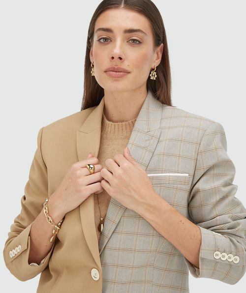 SUUS Oversized-Blazer in Two-Tone