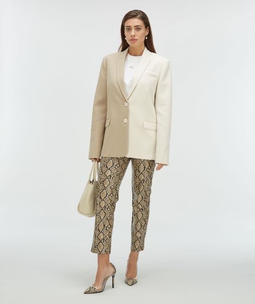 SUUS oversized zweifarbiger Herrenblazer
