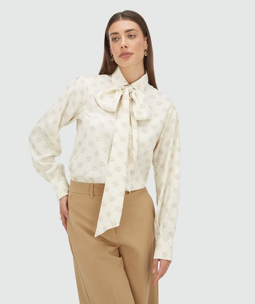 SYDNEY Bluse mit Logoprint