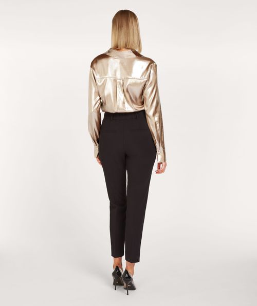 SYDNEY Regular-Fit-Bluse mit Glitzer