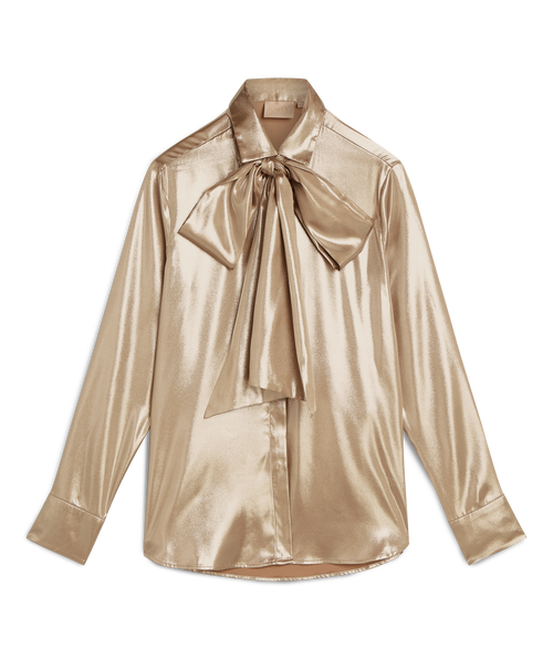 SYDNEY Regular-Fit-Bluse mit Glitzer