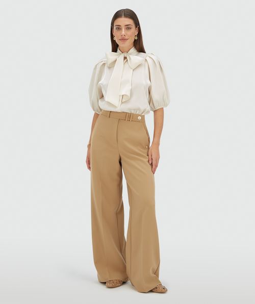 SYLVIA Bluse mit normaler Passform
